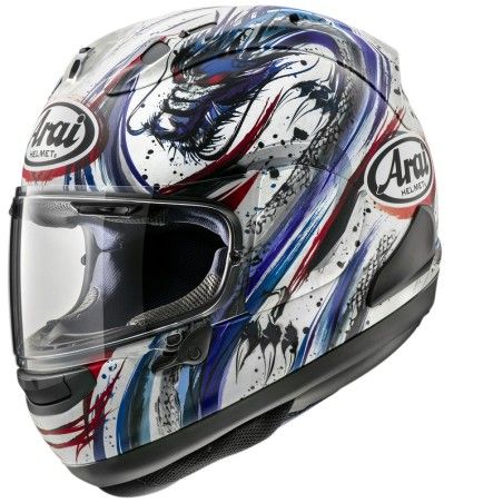 Casco ARAI RX-7V EVO KIYO TRICO - Replica - motoscamaralweb.com
