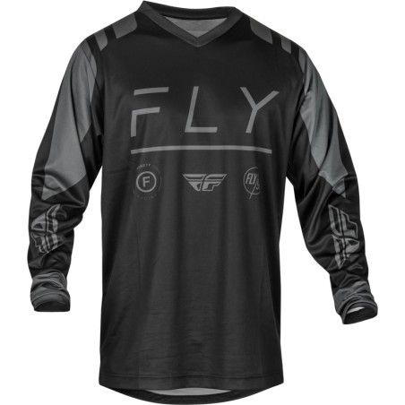 Camiseta FLY RACING F-16 - Negro / Antracita - motoscamaralweb.com