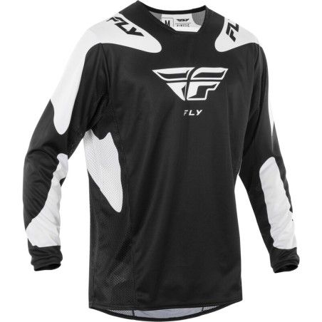 Camiseta FLY RACING Kinetic SYM - Negro / Blanco - motoscamaralweb.com