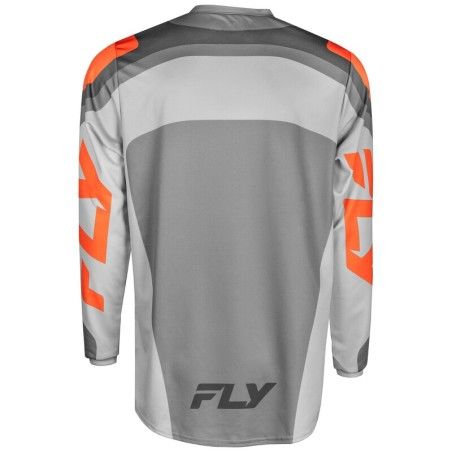 Camiseta FLY RACING F-16 - Gris / Naranja - motoscamaralweb.com