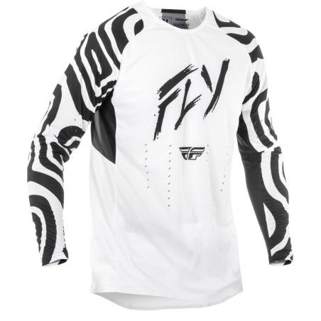 Camiseta FLY RACING Evolution DST L.E. Abyss - Blanco / Negro - motoscamaralweb.com