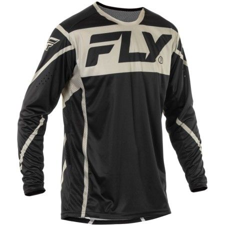 Camiseta FLY RACING Lite - Negro / Gris - motoscamaralweb.com