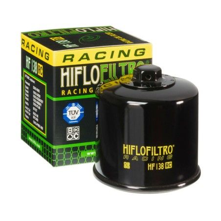 Filtro de aceite HIFLOFILTRO Racing - HF138RC - motoscamaralweb.com