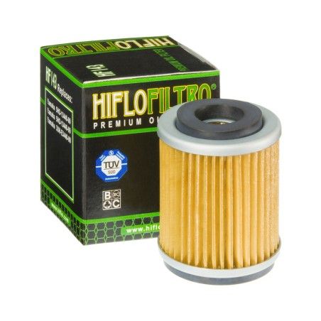 Filtro de aceite HIFLOFILTRO - HF143 - motoscamaralweb.com