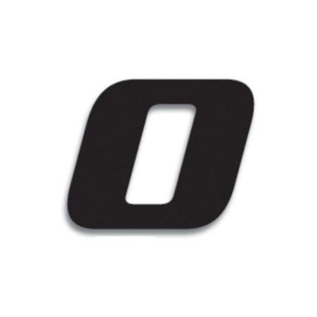 Numeros de carrera negro - Pack de 3 Uds BLACKBIRD PVC 5049/20/0 - motoscamaralweb.com