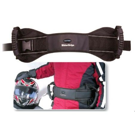 Cinturon piloto con agarres para pasajero. OXFORD OX740 - motoscamaralweb.com