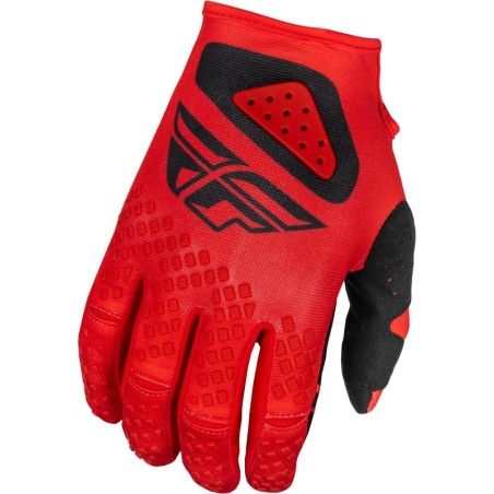 Guantes infantiles FLY RACING Kinetic Center - Rojo / Negro - motoscamaralweb.com
