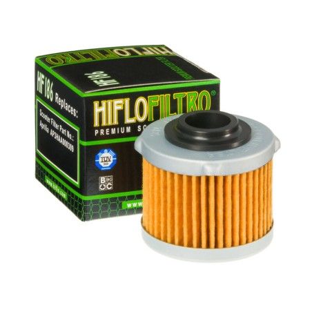 Filtro de aceite HIFLOFILTRO - HF186 - motoscamaralweb.com
