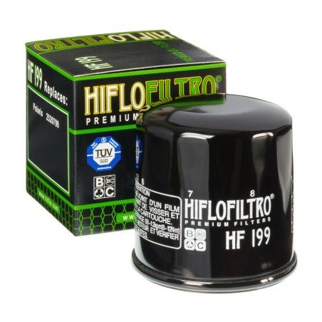 Filtro de aceite HIFLOFILTRO - HF199 - motoscamaralweb.com