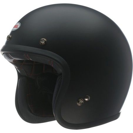 Casco BELL Custom 500 - Matte Black - motoscamaralweb.com