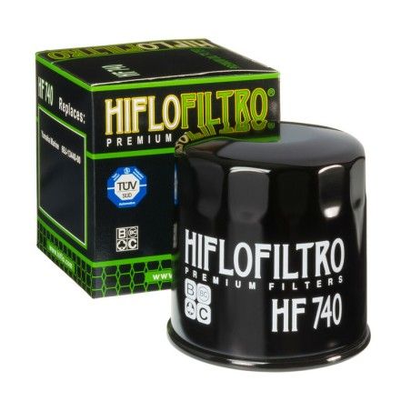 Filtro de aceite HIFLOFILTRO - HF740 - motoscamaralweb.com
