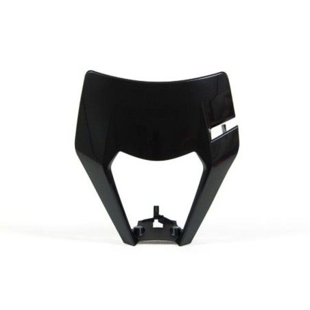 Careta faro RACETECH - Negro - motoscamaralweb.com