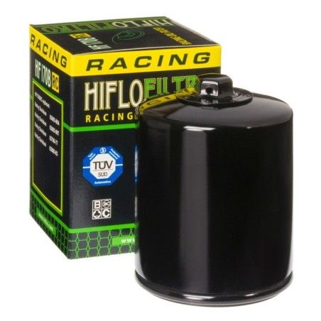 Filtro de aceite HIFLOFILTRO Performance chrome - HF170CRC - motoscamaralweb.com