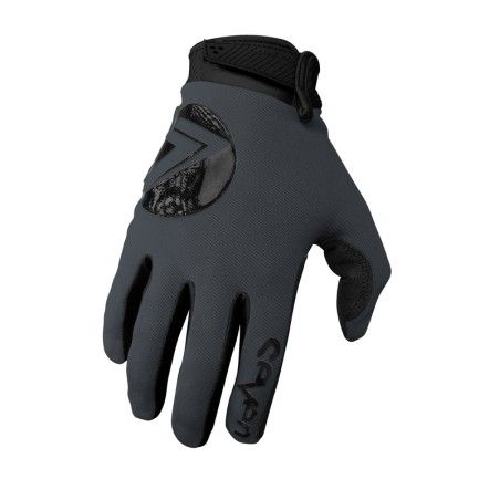Guantes infantil SEVEN Annex 7 DOT - Antracita / Negro - motoscamaralweb.com