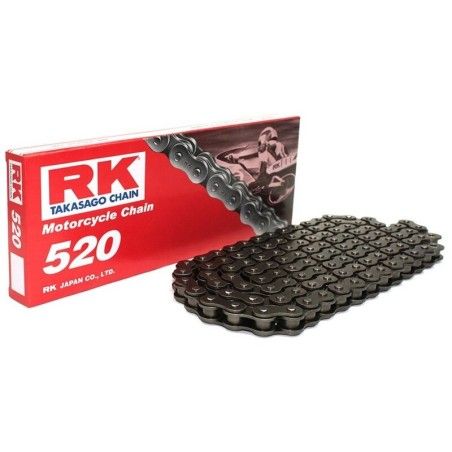 Cadena RK 520M con 120 eslabones negro - motoscamaralweb.com