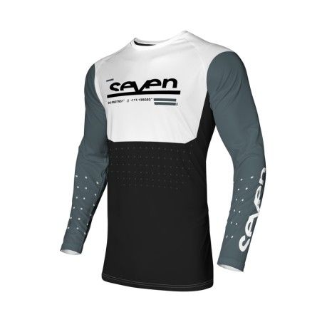 Camiseta infantil SEVEN Vox Aperture - Lead / Negro - motoscamaralweb.com