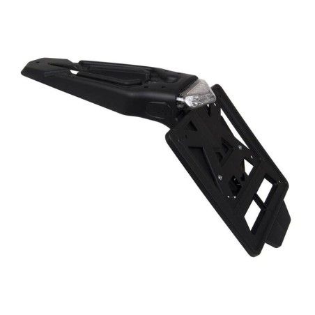 Portamatrículas con piloto LED RACETECH Integra Street 30º - motoscamaralweb.com