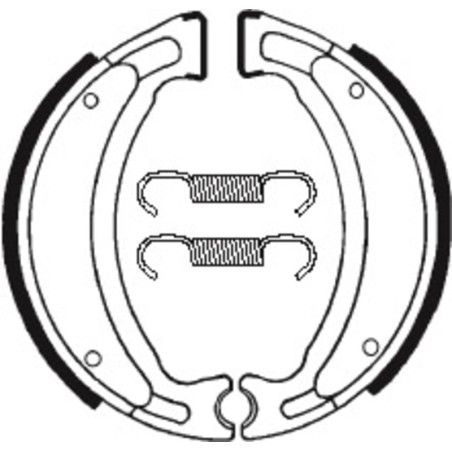 Zapatas de freno Tecnium BA028 - motoscamaralweb.com