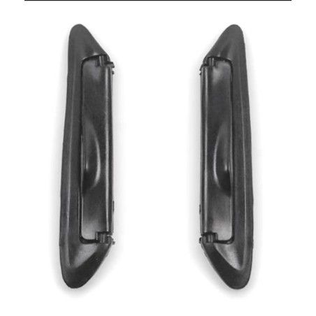 Kit de ventilación pantalla ARAI. Negro- motoscamaralweb.com