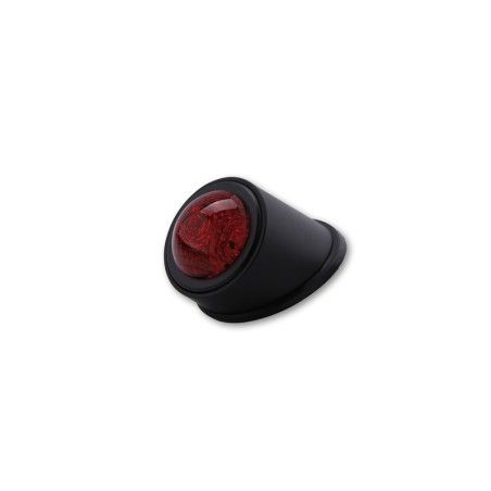 Piloto trasero LED SHIN YO Old School TYPE1 negro - motoscamaralweb.com