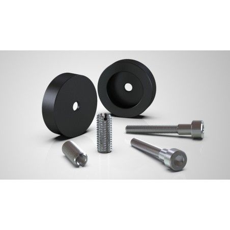 Kit de montaje para contrapesos de manillar HIGHSIDER M8 - Kawasaki - motoscamaralweb.com