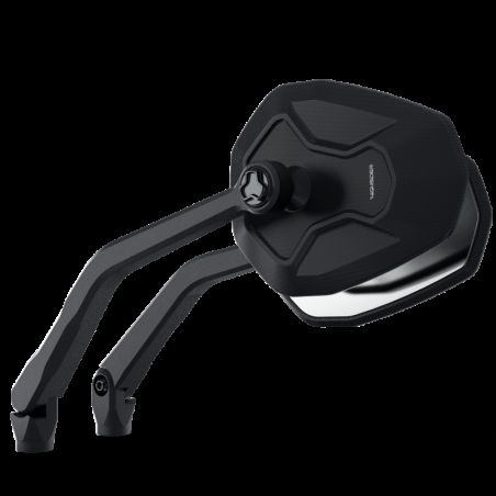 Retrovisor de manillar HIGHSIDER pro Ventura-RS - negro - motoscamaralweb.com