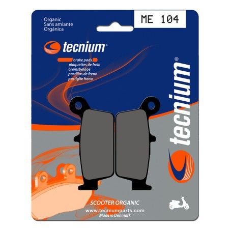 Pastillas de freno Tecnium Scooter orgánicas ME104 - motoscamaralweb.com