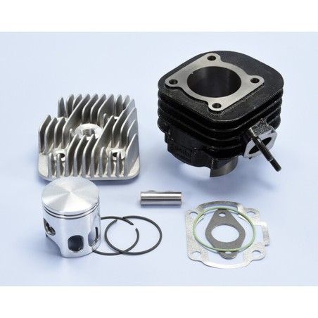 Kit de cilindro completo POLINI hierro Ø47mm (bulón Ø12mm) - Yamaha / Minarelli - motoscamaralweb.com