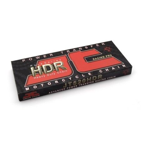 Cadena JT 520HDR con 94 eslabones negro - motoscamaralweb.com