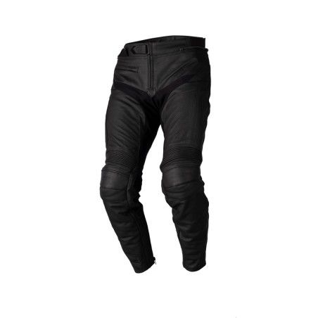 Pantalón de Piel (Hombre) RST S-1 CE LL Negro. Talla EU40/S - motoscamaralweb.com