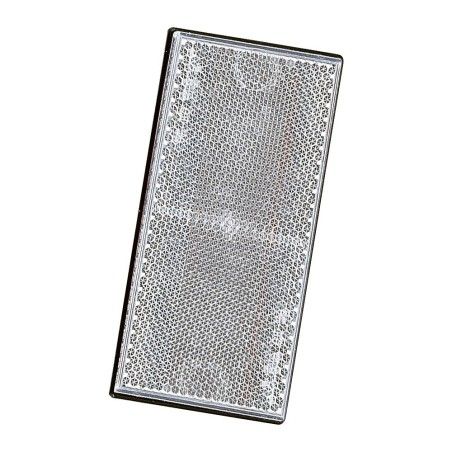 CATADIOPTRICO ADHESIVO 105X48 BLANCO GRANDE- motoscamaralweb.com