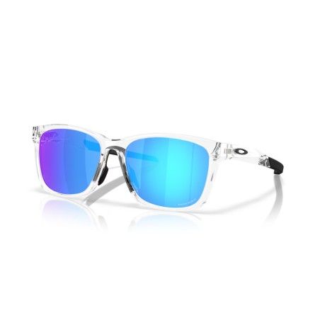 Gafas de Sol OAKLEY Paracord Polished Clear - Lentes Prizm Sapphire - motoscamaralweb.com