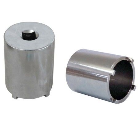 Vaso almenado cilíndrico para columna de dirección JMP Øint41mm /Øext48.5mm 4 muescas Honda - motoscamaralweb.com