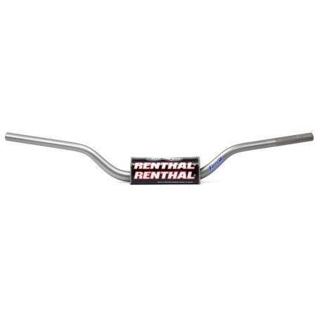Manillar Renthal Fatbar Mcgrath titanio con protector negro 821-01-TT - motoscamaralweb.com
