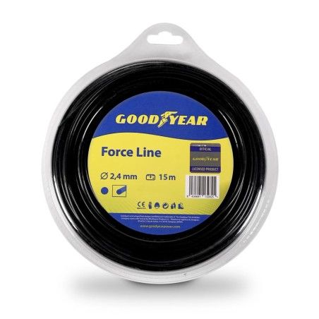 NYLON GOODYEAR FORCE LINE REDONDO D2.4MM L15M BLISTER- motoscamaralwe
