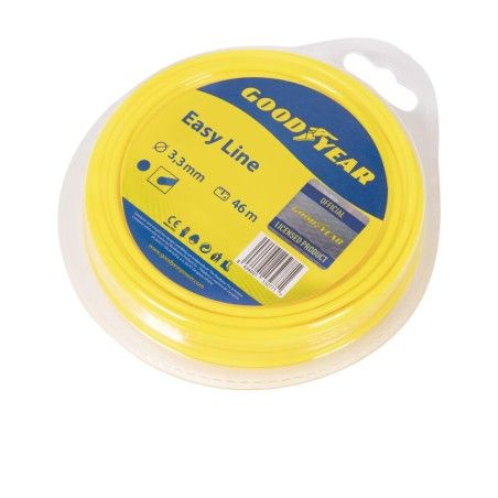 NYLON GOODYEAR EASY LINE REDONDO D3.3MM L 46M BLISTER- motoscamaralwe