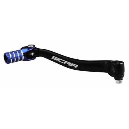 Pedal de cambio SCAR azul - motoscamaralweb.com