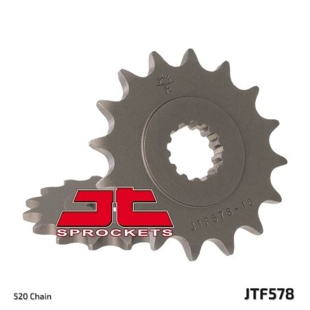 Piñón JT SPROCKETS acero estándar 578 - Paso 520 - motoscamaralweb.com