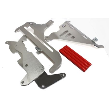 Protectores de radiador aluminio rojo AXP Honda CRF450L AX1523 - motoscamaralweb.com