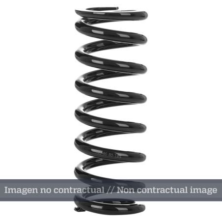 Muelle de amortiguador trasero YSS lineal negro 46-175-145 - motoscamaralweb.com