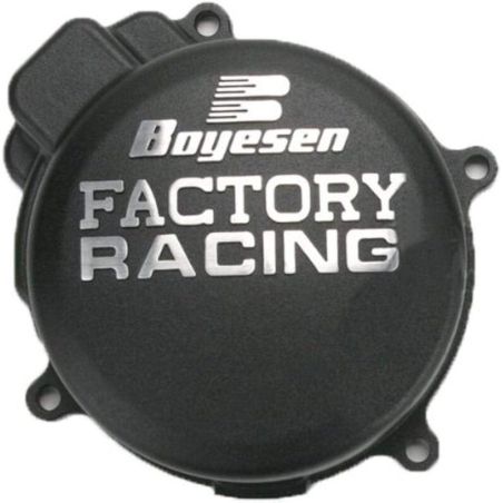 Protector tapa de encendido BOYESEN Factory Racing - negra - motoscamaralweb.com