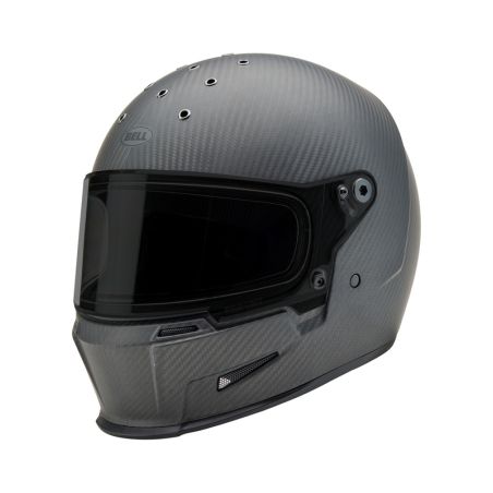 Casco BELL Eliminator Carbon - Solid Matte Black - motoscamaralweb.com
