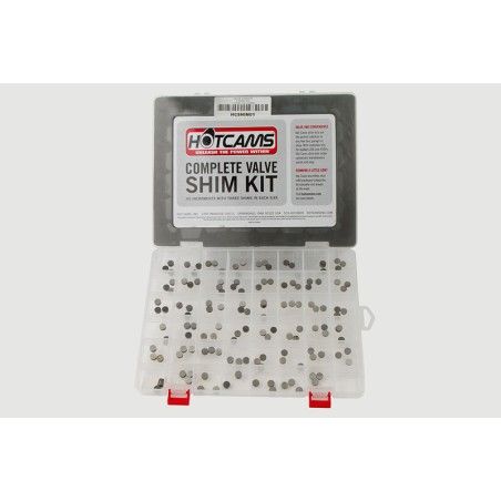 Pastillas de reglaje HOT CAMS Ø7.48mm de 1.20 a Ø7.48mm de 3.50mm - Juego de 3 - motoscamaralweb.com