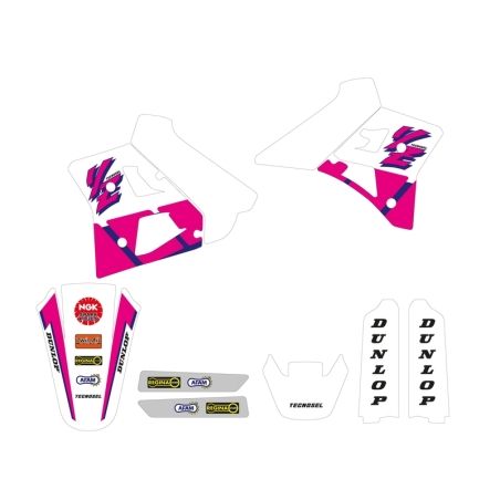 Kit adhesivos completo TECNOSEL OEM Yamaha 1992 - motoscamaralweb.com