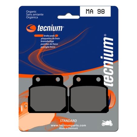 Pastillas de freno Tecnium MA98 Orgánicas - motoscamaralweb.com