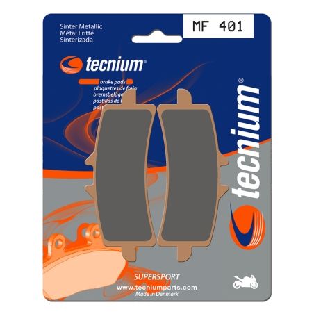 Pastillas de freno Tecnium MF401 Sinterizadas deportivas - motoscamaralweb.com