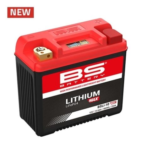 BS BATTERY Battery Lithium-Ion - BSLi-10 Max - motoscamaralweb.com