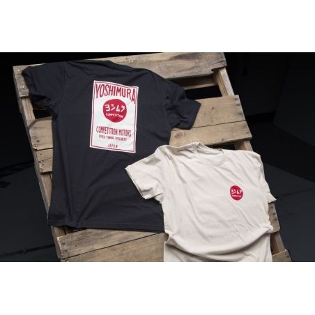 YOSHIMURA Competition Motors T-Shirt - Black - motoscamaralweb.com
