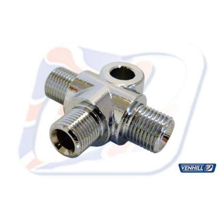 Conector T macho Venhill sujeción M6 - motoscamaralweb.com