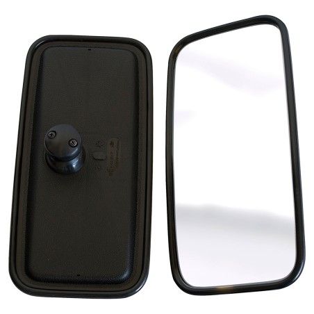 ESPEJO AK53 375X185 CURVO C/SOPORTE PLASTICO- motoscamaralweb.com